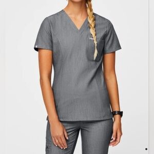 Figs Preppy Medical  Catarina One-Pocket Scrub Top Size Medium
